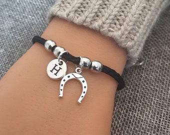 Horseshoe Gift, Horseshoe Wish Bracelet, Horseshoe Bracelet