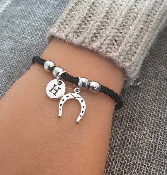 Horseshoe Bracelet, Horseshoe Jewelry, Horse shoe bracelet, Wish Bracelet, Lucky Horseshoe, Western Wedding, Lucky Bracelet, Good Luck Gift