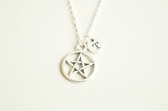 Pentagon necklace, Geometric necklace, Statement necklace, Silver necklace, Geometric jewelry, Pentagon pendant, Unique necklace, Warrior