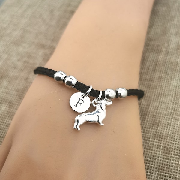 Dachshund Bracelet, Dachshund Gift, Dog Bracelet, Small Dog Jewelry, Sausage Dog Bracelet, Sausage Dog Owner, Small Dog, Tiny Dog,Wiener Dog