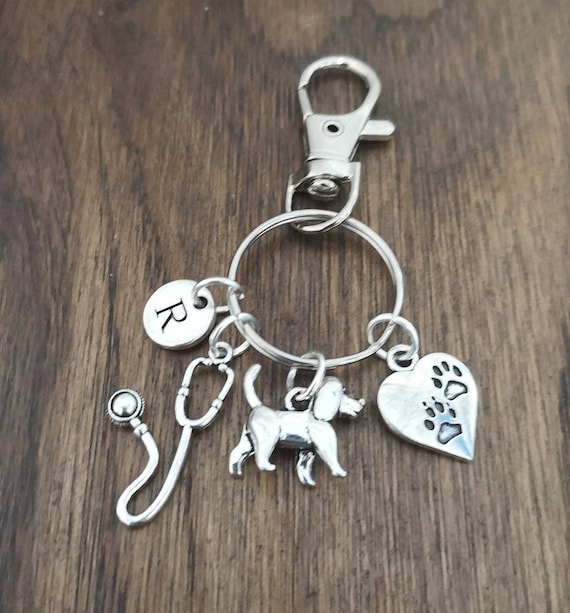 Vet Gifts, Vet Keychain, Vet Keyring,  Veterinary Gifts,  Veterinary Surgeon, Vet Nurse, Dog, Vet Technician, Veterinary, Vet Tech, Pet