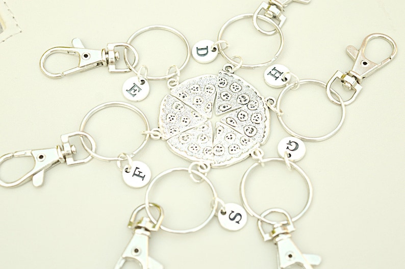 2 3 4 5 6 best friend keychain,set of keychain Best friends gift set gift for best friends matching keychains personalised bff gift