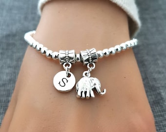 Bracciale Portafortuna Con Elefante In Oro Rosa - Fatto A Mano In Germania - Regolabile Su Nastro Macramè Marrone - Gioiello Unico Per Donna E Ragazza - Regalo Con Confezione