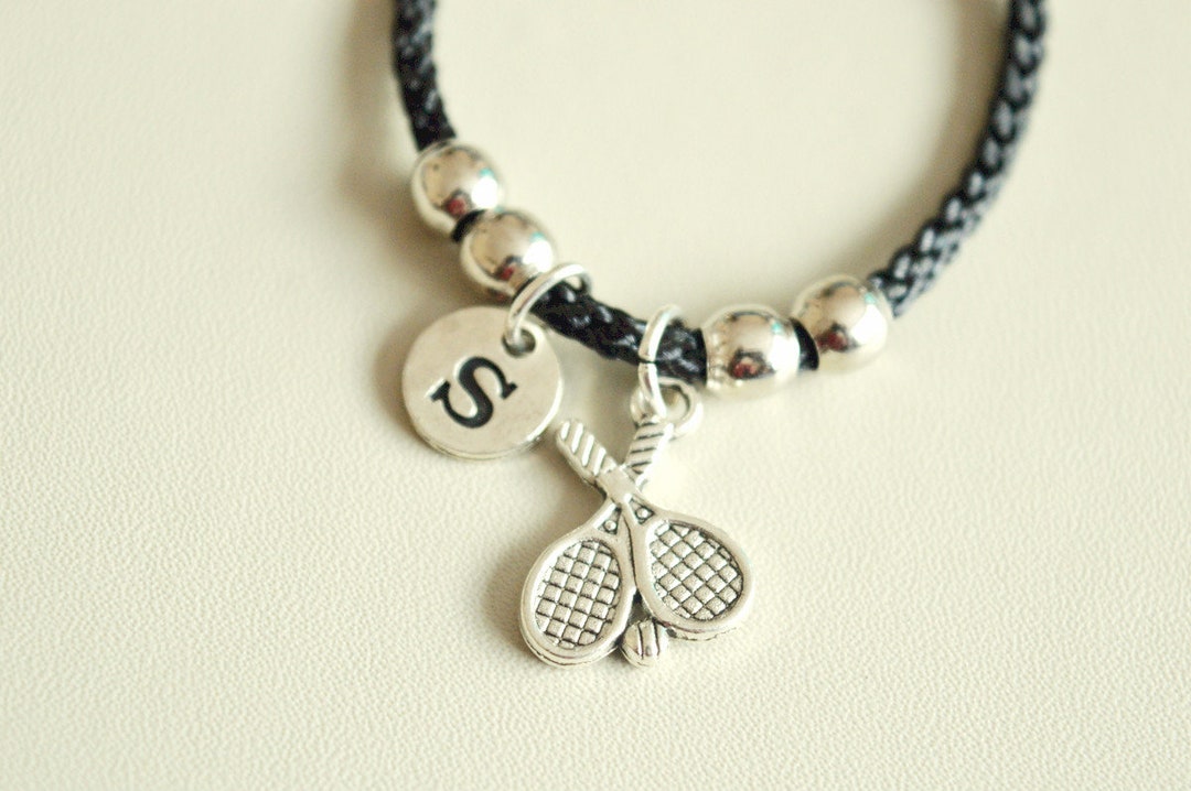 Tennis Racket Bracelet Tennis Racquet Jewelry Tennis Gifts Etsy
