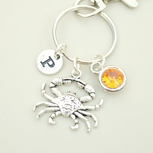 Krabbe Schlüsselanhänger, Krabbe Geschenk, Personalisierte Krabbe Geschenk, Krabbe Schlüsselanhänger, FischLiebhaber Geschenk, Geschenk für Freund, Cousin Geschenk, Cool