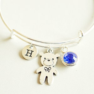 Teddy Bracelet, Teddy Bear Bracelet, Teddy Bear Jewelry, Teddy Bear Gifts, Girlfriend Gift, Love, Teddy, Cool, Unique, Funky, Girl, Women