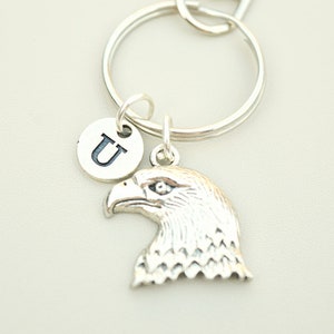 Eagle Gift, Eagle keyring, Eagle Charm gift, Eagle keychain, Eagle Gift for him, Eagle Birthday gift, Animal, American, Falcon, Falcon gift