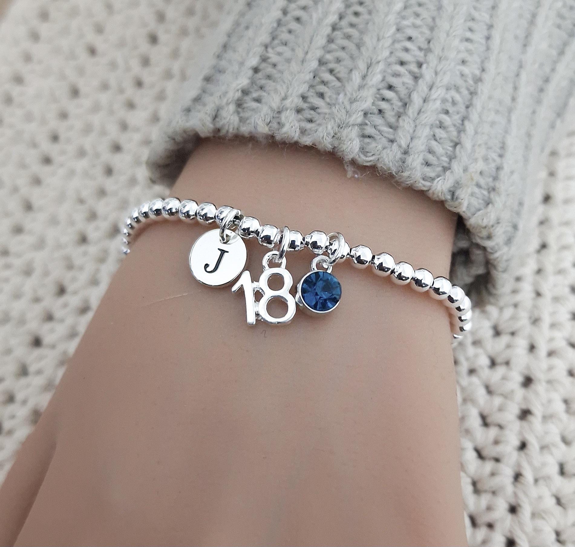 Regalo di 15 ° compleanno per lei, 15 anni, gioielli personalizzati con braccialetto, sei più amato di quanto tu possa sapere-16 17 18 19 20 21 - Italia