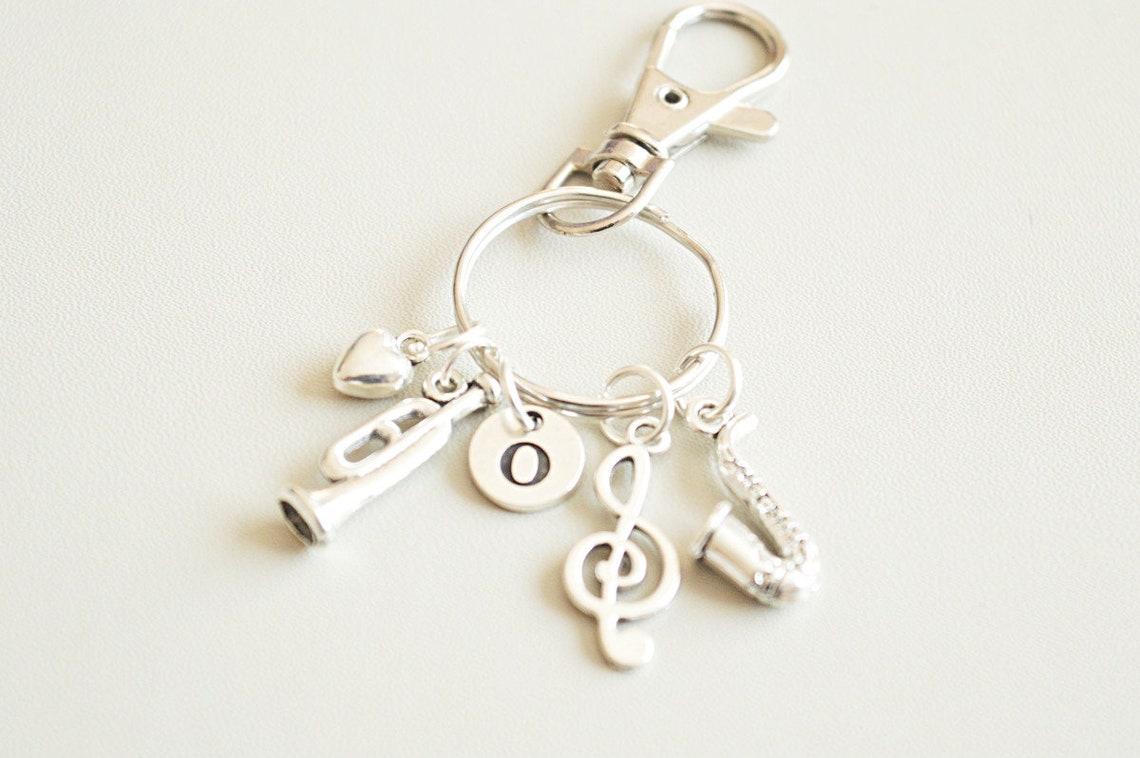 Saxophone Gifts Saxophone Keyring Musician Keychain Gift Etsy UK
