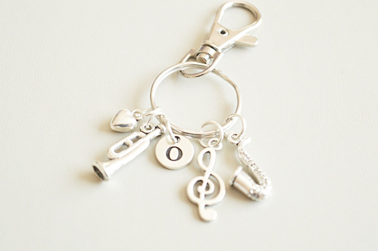 Saxophone gifts Saxophone Keyring Musician Keychain Gift Etsy