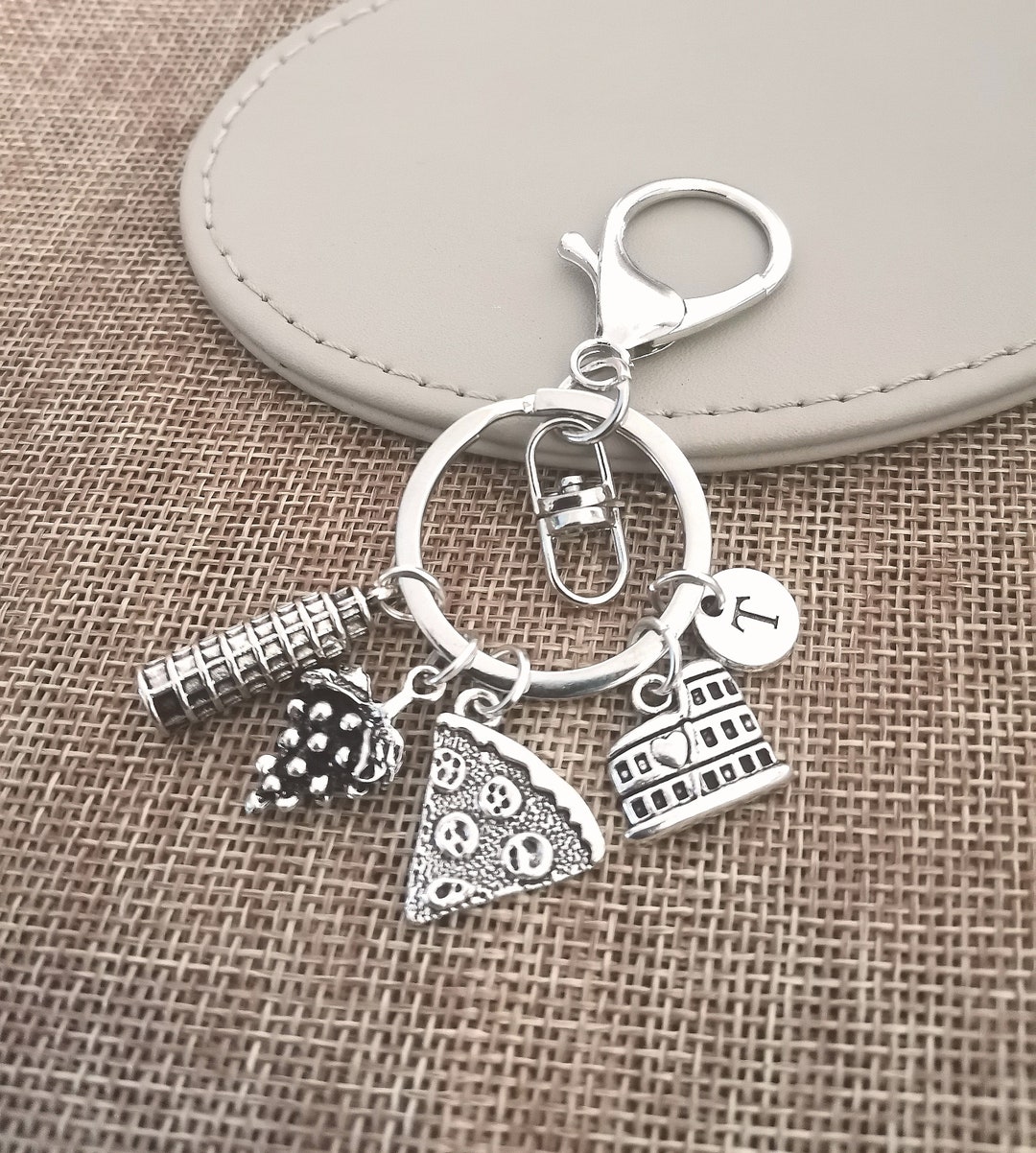 Italian Keychain Italian Gift Italian Keyring Italy Gifts Etsy UK