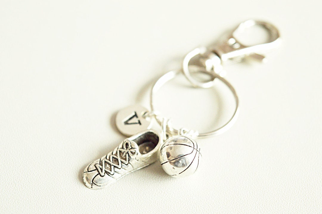 Basketball Gifts, Basketball Fan Gift, Basketball Lover, Basketball Keychain, Basketball Keyring