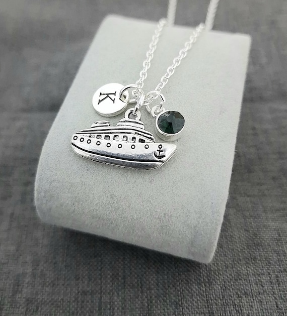 Ship Jewellery, Ship Necklace, Ship Gifts, Ship charm Necklace, Silver Ship Charm, Seaman, Sailor, Sailor wife, Navy, Cruise ship, Worker