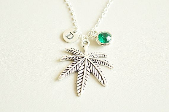 Cannabis Necklace, Cannabis Gift, Pot Leaf Necklace, Pot Gifts, Weed Necklace, Weed Gifts, Marijuana Gifts, Smoker Gift, Hippie,Free thinker