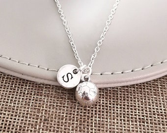 Fußball Halskette, Fußball Halskette, Fußball-Team Geschenk, Fußball-Fan Geschenk, Sport Halskette, Fußball Geschenke, Fußball Schmuck, Fußballmannschaft