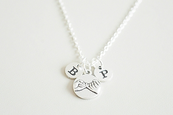 Best friend necklace, Best friend gift, BFF gift, Friend necklace,Pinky Promise necklace, bff necklaces, friendship jewellery, Bff jewelry
