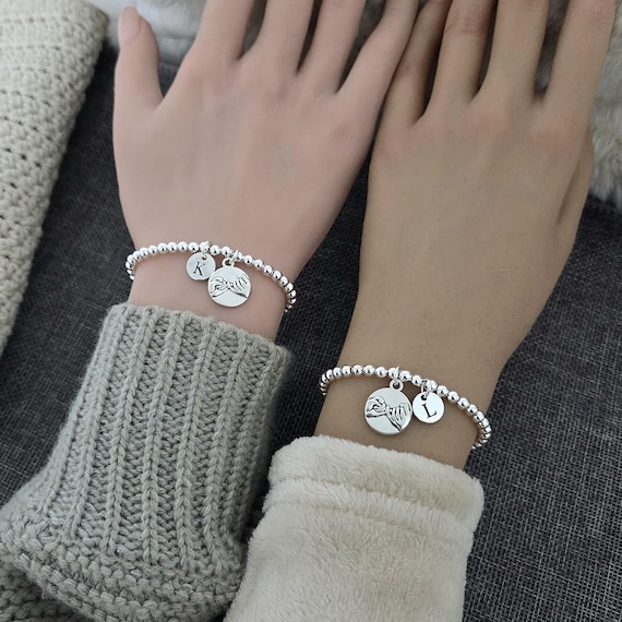 2 Best Friend gift, Friendship Set of 2, Best friend bracelets, Best friend bracelet for 2, Best friend bracelet for two, 2 Best friend