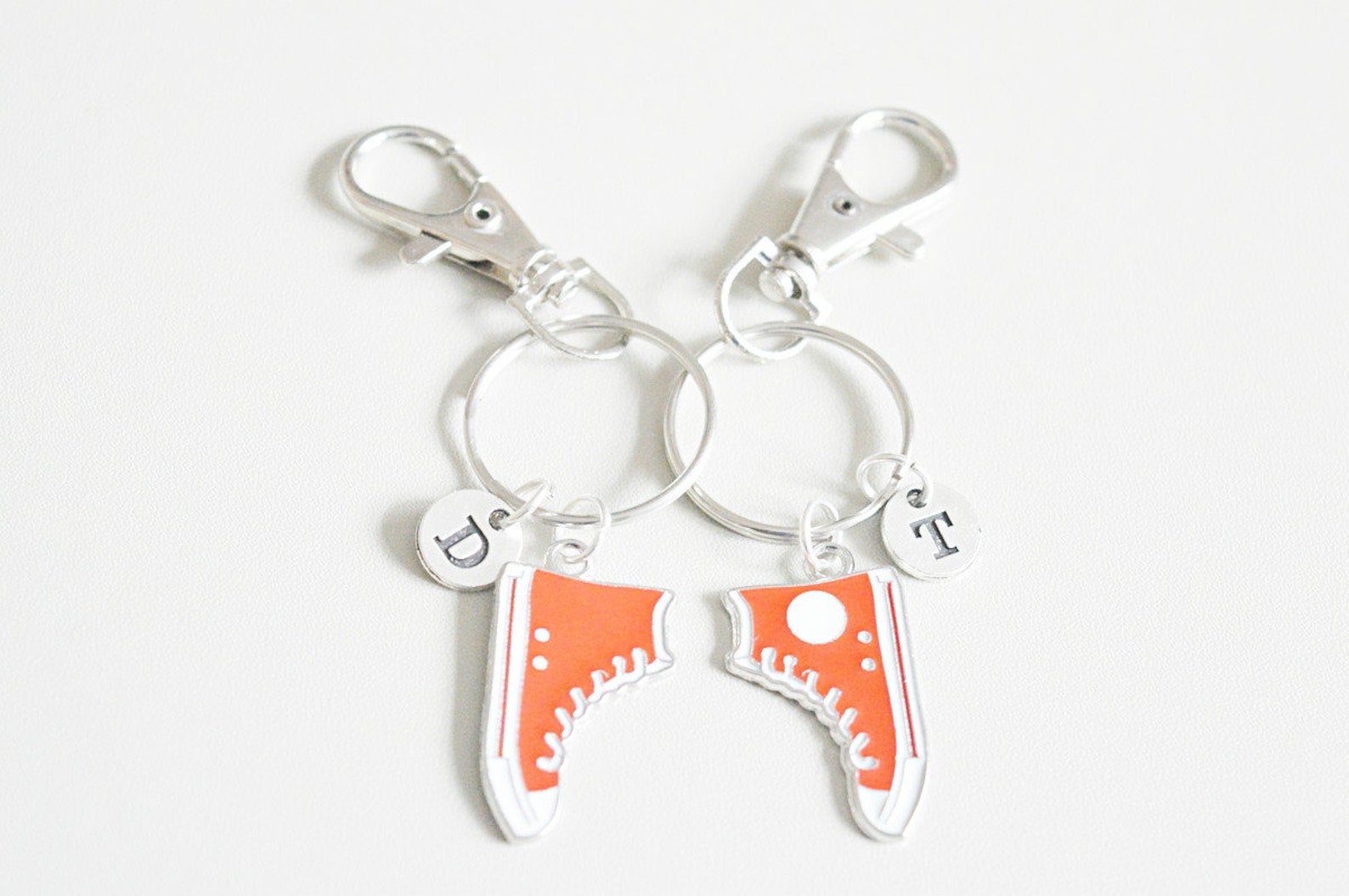 Shoe Keychains Personalized Shoes Keychain Running Shoe Etsy