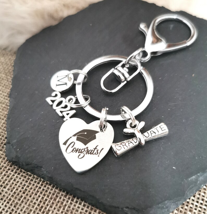 Graduation Gift for Him, Graduation Gifts 2024, Graduation Keyring 2024 ...