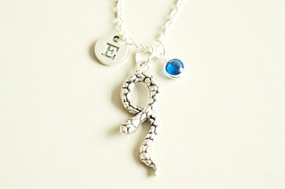 Snake Necklace, Snake Charm Necklace, Snake Gift, Snake Jewelry, Cobra Necklace, Snake gifts for her, Snake jewellery, Reptile, Pet snake
