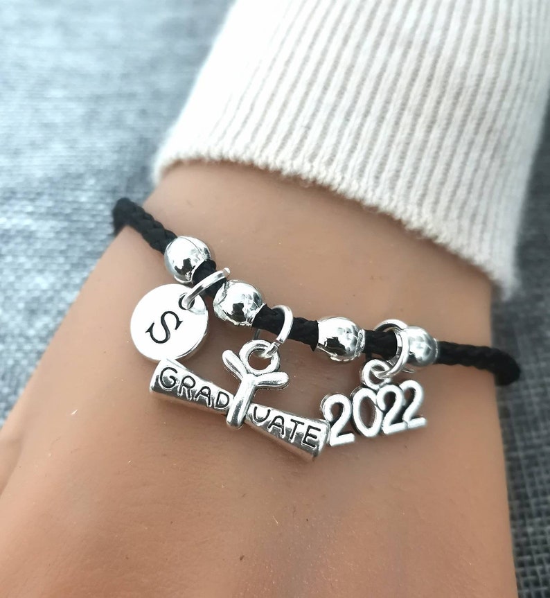 Graduation gift for her, High school graduation, Graduation bracelet, Graduation gift for him, Graduation bracelet 2022, School,Student Gift 