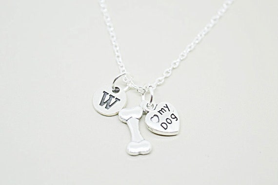 Dog Bone Necklace, Dog Necklace, Dog Gifts, Necklace Dog, Dog Bone, Love my dog, Dog Loss, Dog Memorial, Personalised dog, Bone Gifts, Pet