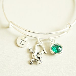 Lizard Bracelet, Gecko Bracelet, Silver Lizard , Lizard Jewelry, Everyday Jewelry, Lizard Pendant, Gecko Gift, Lizard Gift, Animal, Cute