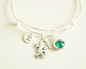 Lizard Bracelet, Gecko Bracelet, Silver Lizard , Lizard Jewelry, Everyday Jewelry, Lizard Pendant, Gecko Gift, Lizard Gift, Animal, Cute