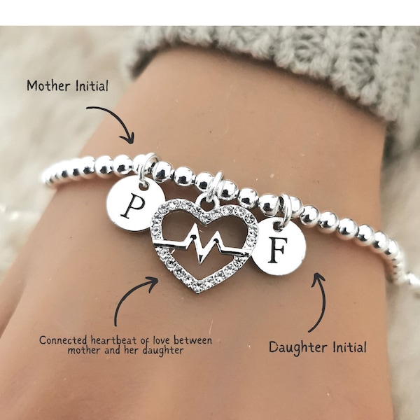 Bracciale madre figlia, braccialetto madre e figlia, braccialetto mamma e figlia, regalo madre figlia, braccialetto figlia, madre figlia