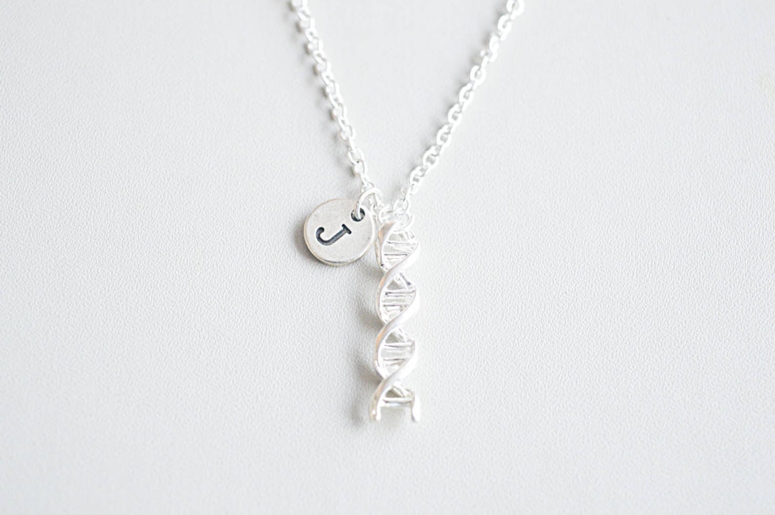 Dna Necklace Biology Gifts Science Necklace Dna Necklace Etsy