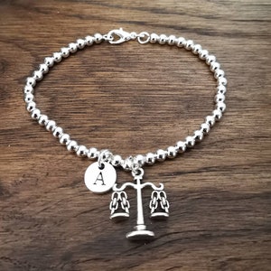 Gift for Lawyer, Lawyer Bracelet, Lawyer gifts, Lawyer Graduation Gift, Law Student Gift, Justice, Scales of Justice , Law Graduate