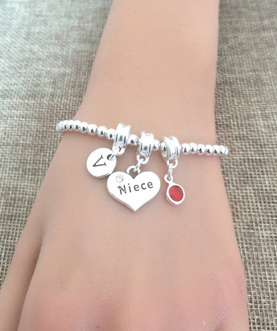 Gift for Niece, Niece Bracelet, Niece Gifts Birthday, Niece Gift, Niece silver bracelet, Gift for Niece, Niece, Gift for Niece, Personalized