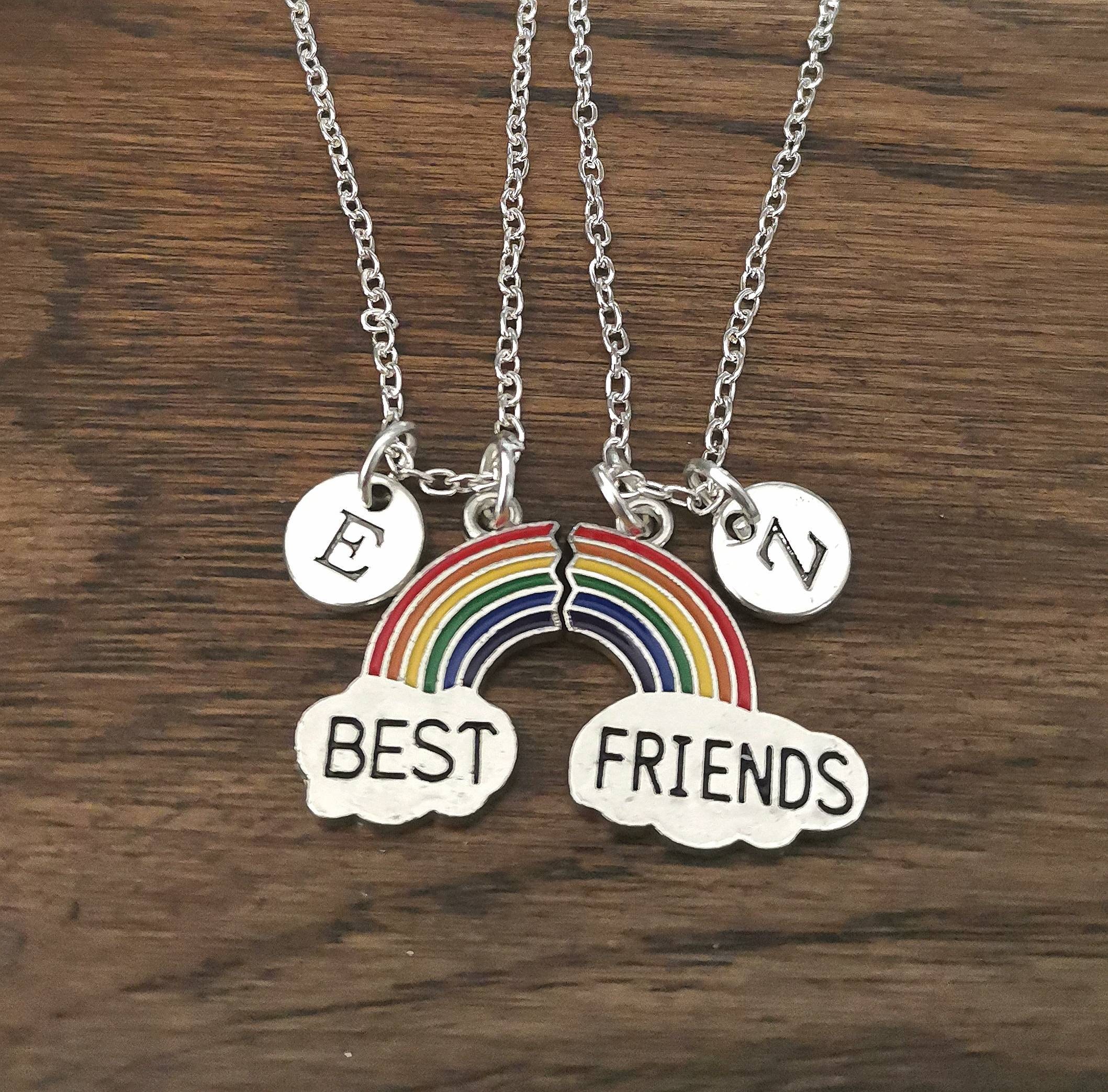 as Show, One Size 2 Pcs Friendship Pendant Necklace for Women 2-Split Best Friend Forever Necklaces Funny Burger and Fries Statement Necklaces for Teen Girls Jewelry Birthday Gifts 