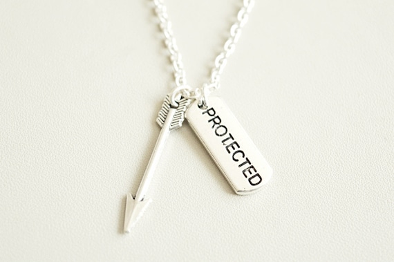 Protected Necklace, Protection Gift, Protected Gift, Protected Jewelry, Quote, Little Brother, Birthday, Son, Brother, Motivation,Grandson