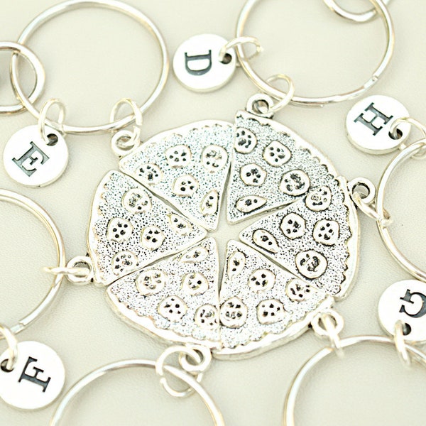 Beste vriend cadeau voor 3, beste vriend sleutelhanger, vriendschap op afstand, sleutelhanger voor 3, BFF, beste vrienden bijpassende cadeauset, 3 vrienden geschenken