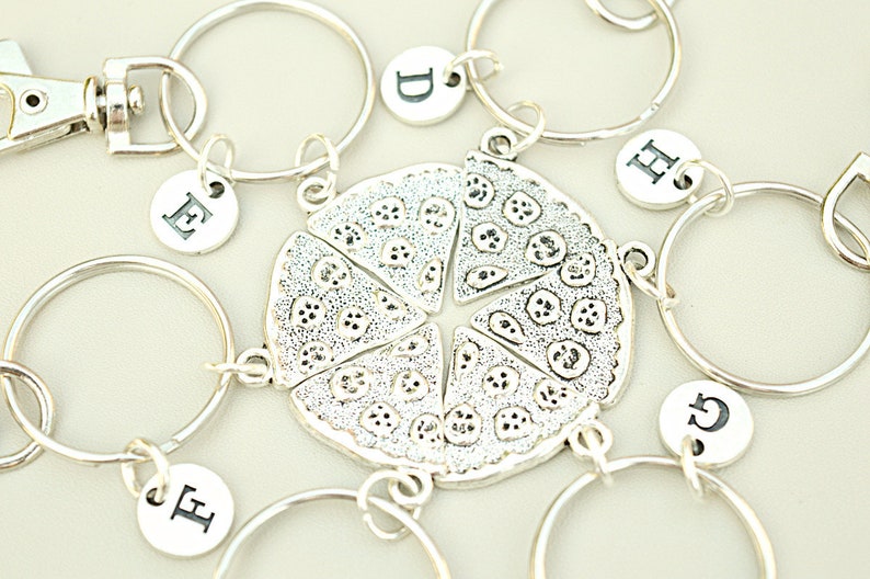 2 3 4 5 6 best friend keychain,set of keychain Best friends gift set gift for best friends matching keychains personalised bff gift