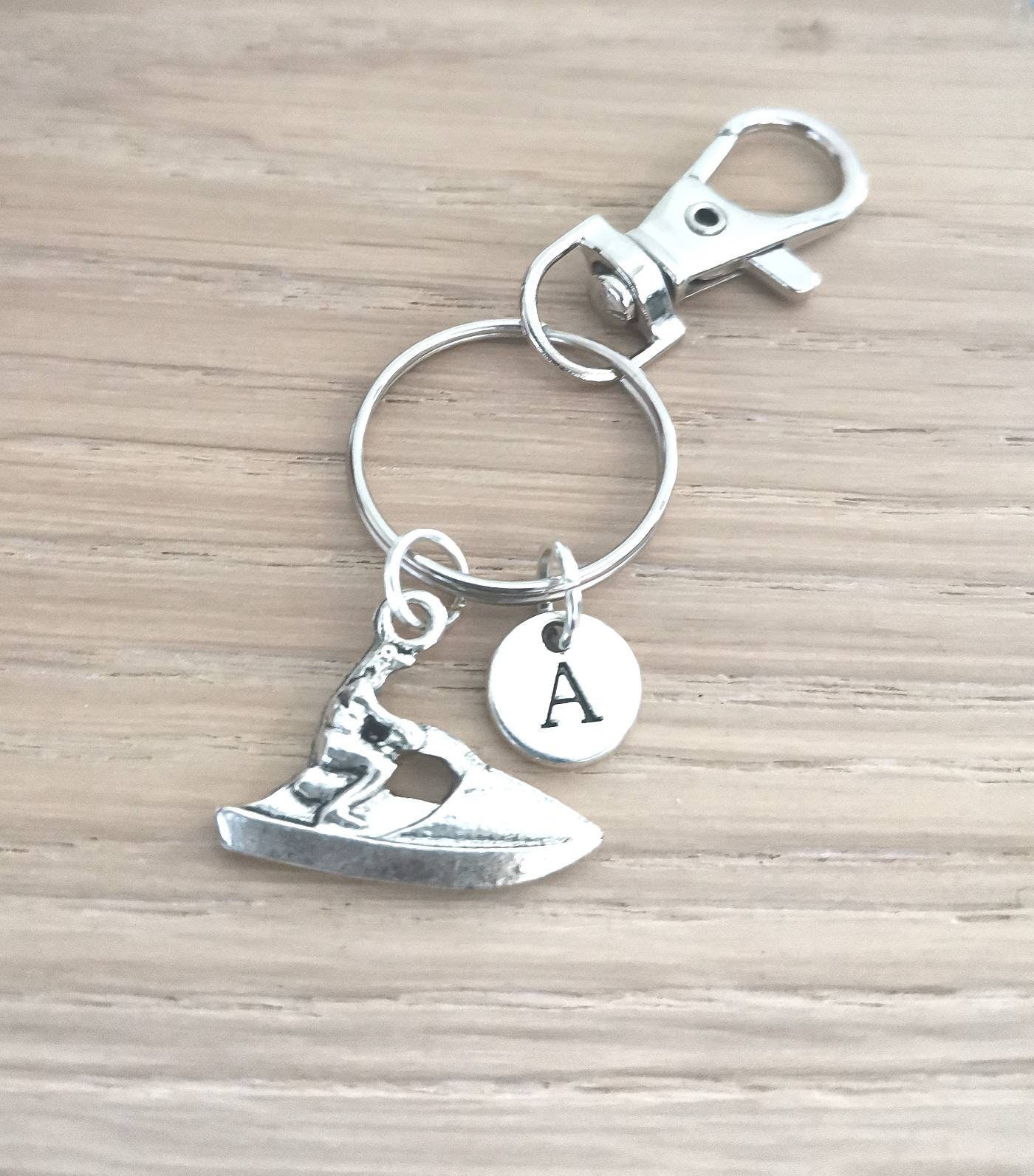 Jet Ski Keychain Jet Ski Gifts Jet Ski Keyring Jet Skiing Gifts Snowmobile Bracelet Water Sports Beach Snow Mens Motor Sled Winter Etsy