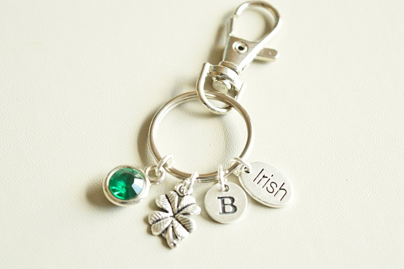Irish Keychain Irish Gift Ireland Irish Friend Shamrock Etsy