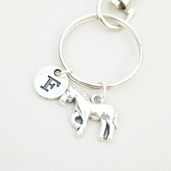 Horse Gift, Horse keyring,Horse Keychain, Pferdegeschenk, Pferdeschlüsselring, Pferdeschlüsselanhänger,Cadeau cheval, porte-clés cheval