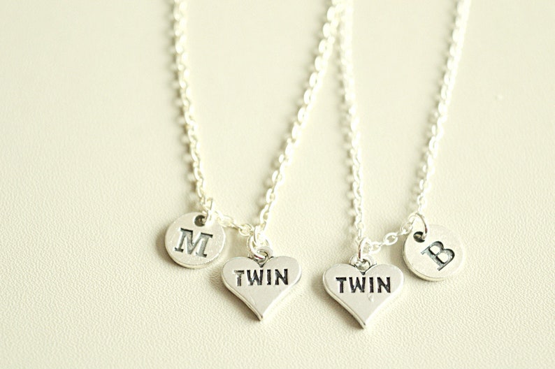 Twins Necklace Set Twins Necklace Twins Jewelry Gifts for | Etsy UK