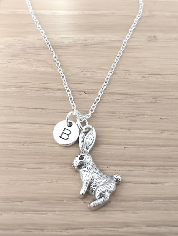 Rabbit Jewelry, Rabbit Necklace, Rabbit Gift, Hare Jewellery, Hare Gift, Hare Necklace, Bunny Gift, Bunny Necklace, Animal, Kids, Friend