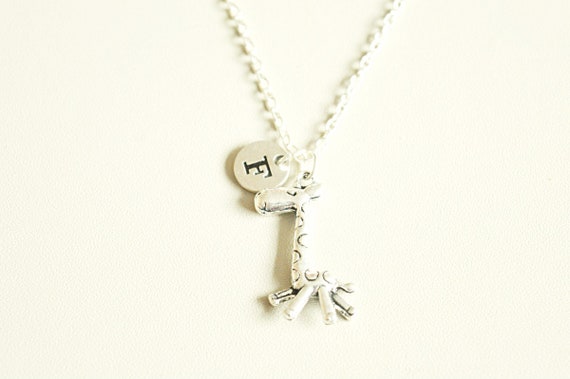 Giraffe Necklace, Giraffe Jewelry, Giraffe Gifts, Animal gift for her, Giraffe Gifts for Her, Birthday Necklace, Giraffe Lover, Giraffes