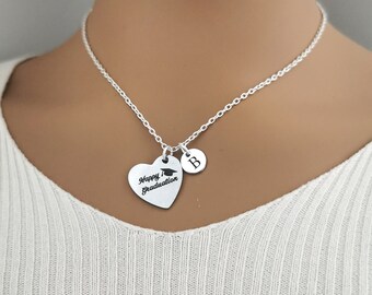 Sterling Silver 'Class Of 2018' Diploma Graduation Pendant With Cubic Zirconia, Gift For Graduates - View #7