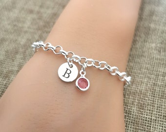 Pulsera de piedra de nacimiento de octubre, piedra de nacimiento de octubre, regalo de cumpleaños de octubre, pulsera de piedras preciosas, regalos para mujeres, regalo para ella, pulsera de piedra de nacimiento