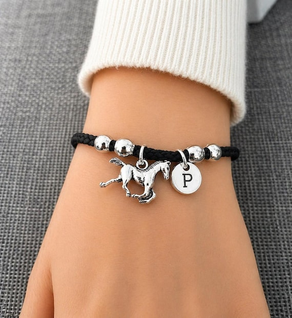 Horse Bracelet for Girls, Equestrian Gift, Horse Riding Gift for Her, Horse Lover Jewellery, Pony Gift for Girl