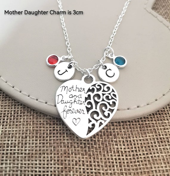 Mum necklace, mother daughter necklace, mother and daughter necklace, daughter necklace from mom, mother daughter necklace jewelry, mother