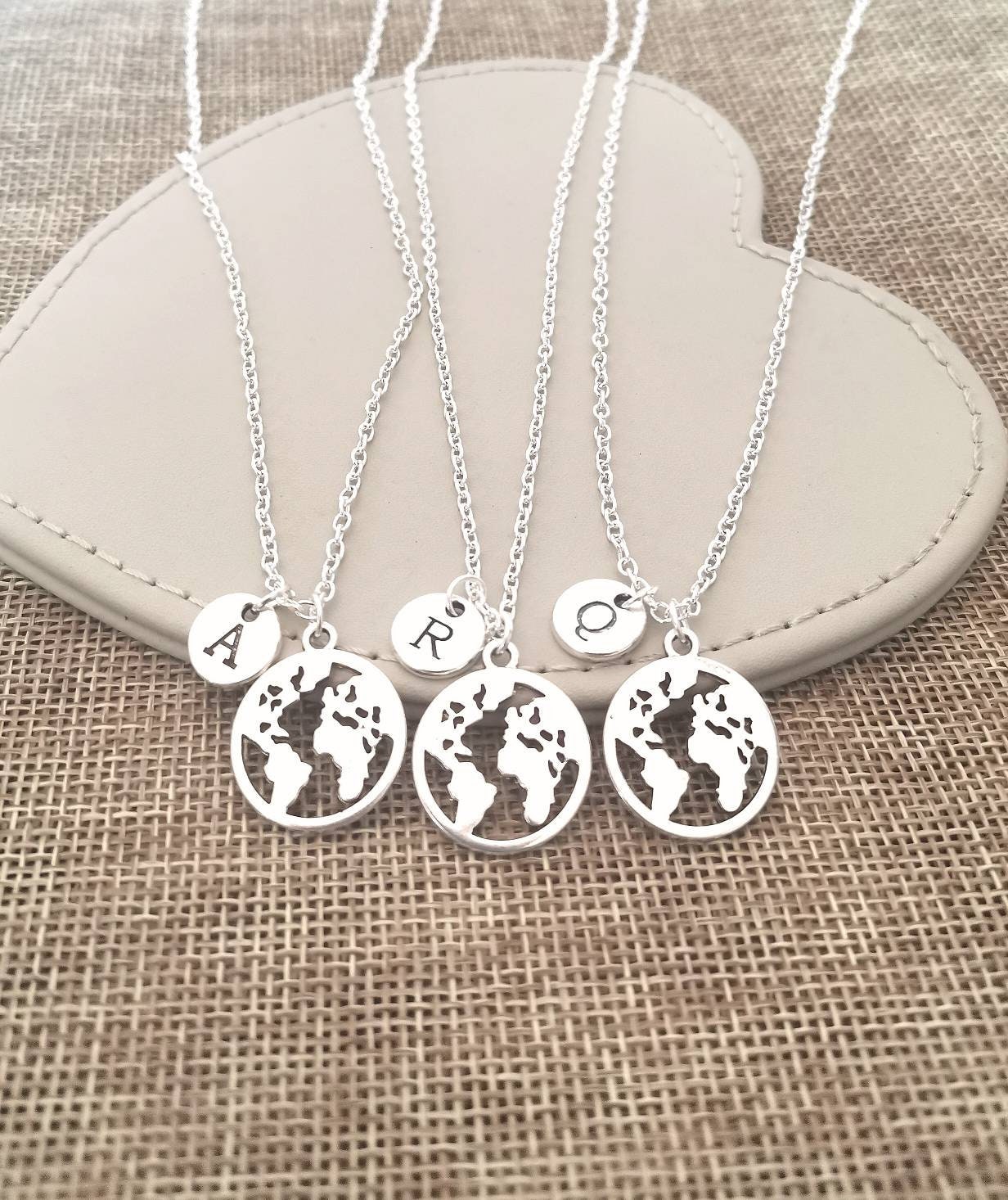 Friendship Necklace for 3 3 Best Friend Necklace 3 Way - Etsy