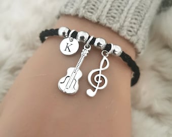 Regalos de violín, pulsera de violín, regalo personalizado, violín, joyería de violín, regalo de violín, encanto de violín, pulsera de encanto de violín, regalo de violín para niñas