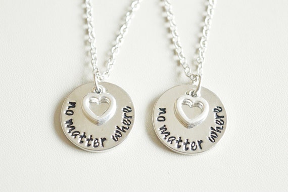 Matching Best Friend Necklaces, Matching Friend Necklaces, BFF gift,Friend Necklaces, Best Friend Jewelry, Compass Necklace, christmas gift