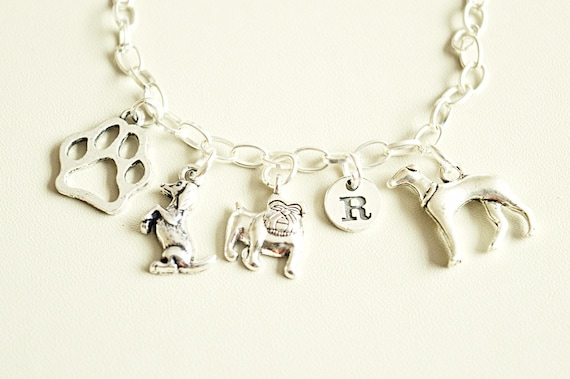 Dog Themed Gifts, Dog Theme, Dog bracelet, Dog Lover gift, Dog owner Jewelry, Dog Charm, Dog Lady, Dog Person, Dog Personalized,Girls,Women